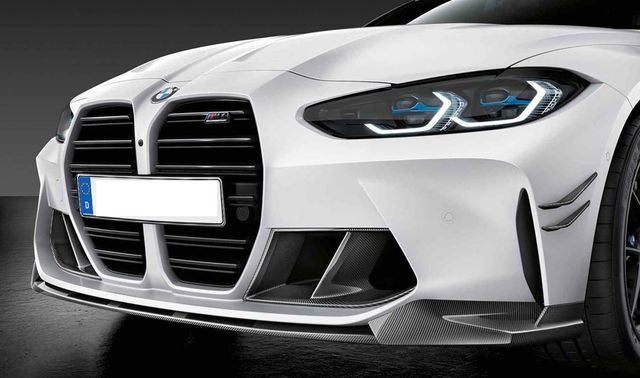 Genuine BMW G80 G82 M Performance Carbon Fibre Front Splitter (M3, M3 Competition, M4 & M4 Competition)