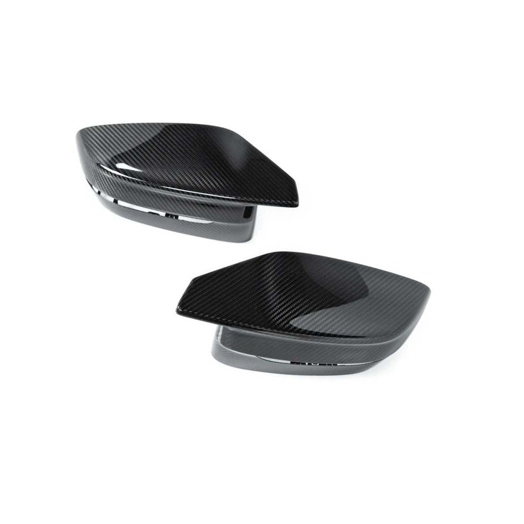 Genuine BMW M Performance Carbon Fibre Mirror Caps – OEM Pair for G80 M3 & G82 M4 (incl. Competition, 2021+) | Real Carbon Fiber Wing Mirror Covers | Part Nos 51168075063, 51168075064