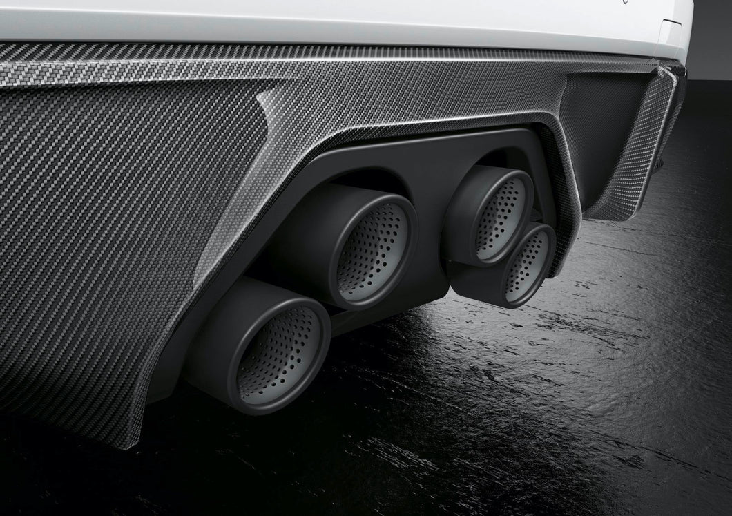Genuine BMW G80 G82 M Performance Titanium Tailpipe Trim Module (M3, M3 Competition, M4 & M4 Competition)