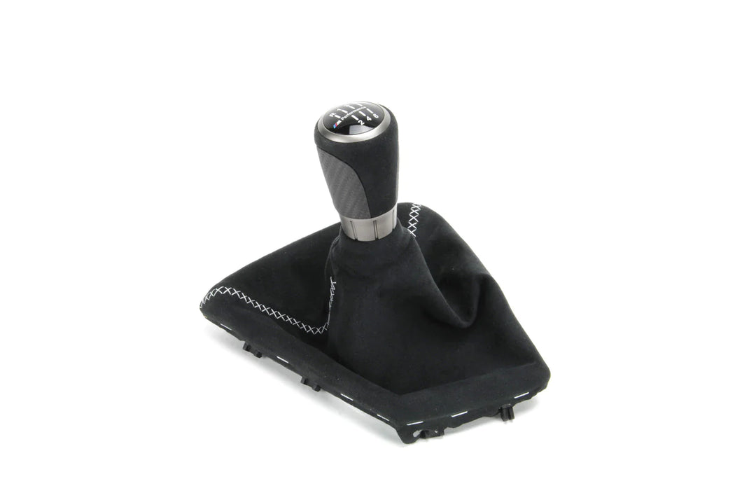 Genuine BMW F20 F21 F22 F23 M Performance Gear Knob with Alcantara Boot - Manual (Inc. 125i, M135i, 230i & M240i)