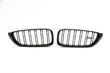 Load image into Gallery viewer, Genuine BMW M Performance Front Gloss Black Kidney Grilles - Pair | F80 M3 &amp; F82/F83 M4 (2013-2019, incl. LCI) | OEM Double Slat Shadowline
