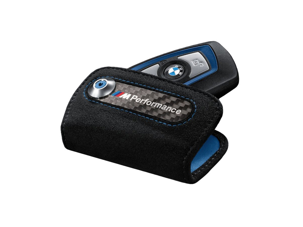 Genuine BMW M Performance F-Series/F-Chassis Key Case – Alcantara & Carbon Fibre Key Fob Cover | OEM 82292355518
