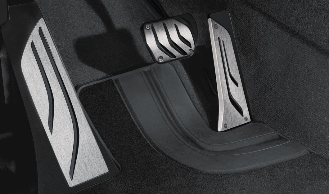 Genuine BMW F20 F22 F30 F80 Performance Stainless Steel Footrest Cover