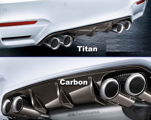 Genuine BMW N55 F87 M2 M Performance Silencer/Muffler Exhaust System