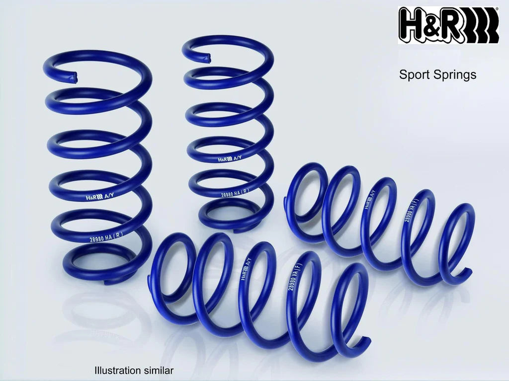 H&R BMW F10 25mm/15mm Lowering Springs (M5, M5 Competition & M5 Edition 30)