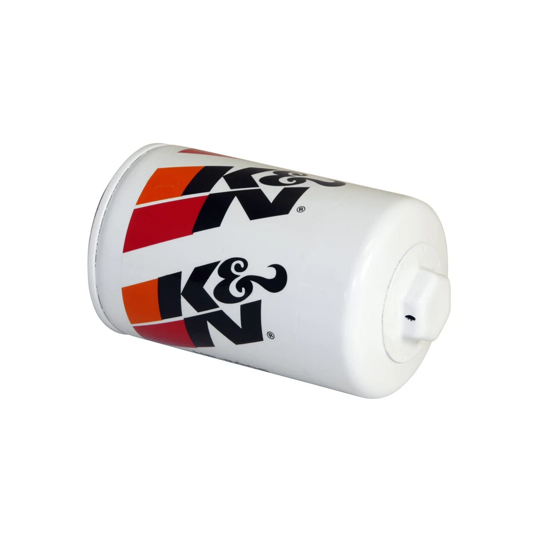 K&N HP-2005 (HP2005) Performance Oil Filter - Fits Audi & VW 1.8T (A3, TT, S3, Golf, New Beetle), Audi RS6 C5, BMW E30 325i, Mercedes W124 300E - Direct OE Replacement