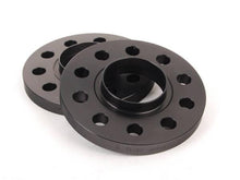 Load image into Gallery viewer, H&amp;R 15mm Hubcentric Wheel Spacers for BMW – 5x120, 66.5mm CB, DR Type (Pair) – Fits F90 M5, F98 X4 M, G01 X3 M40i, G11 740i – Silver/Black – TUV Approved
