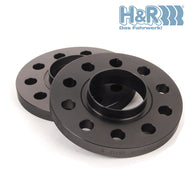 H&R 13mm Hubcentric Wheel Spacers Black for BMW 5x120, 72.5mm CB – 1/2/3/4/5/6 Series & M (F20 F30 F32 F36 F10 F06 F80 F82 F87) – TUV Approved – Set of 2