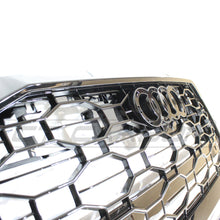 Load image into Gallery viewer, AUDI Q8 / SQ8 2019+ ALL BLACK HONEYCOMB GRILLE - BLAK BY CT CARBON
