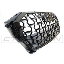 Load image into Gallery viewer, AUDI Q3 / SQ3 2018+ ALL BLACK HONEYCOMB GRILLE - BLAK BY CT CARBON

