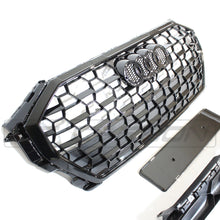 Load image into Gallery viewer, AUDI Q3 / SQ3 2018+ ALL BLACK HONEYCOMB GRILLE - BLAK BY CT CARBON
