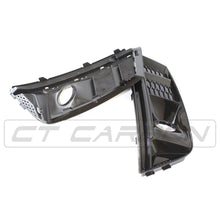 Load image into Gallery viewer, AUDI A4 B9 2016 ALL BLACK HONEYCOMB FOG LIGHT SURROUNDS
