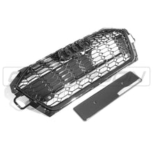 Load image into Gallery viewer, AUDI A4 S4 B9 2020+ ALL BLACK HONEYCOMB GRILLE
