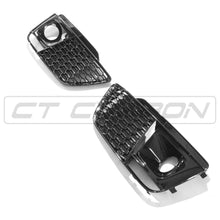 Load image into Gallery viewer, AUDI Q5 SQ5 2016-2020 ALL BLACK FOG LIGHT SURROUND

