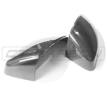 Load image into Gallery viewer, AUDI A3/S3/RS3 8V PRE-PREG CARBON FIBRE MIRRORS - WITHOUT LANE ASSIST

