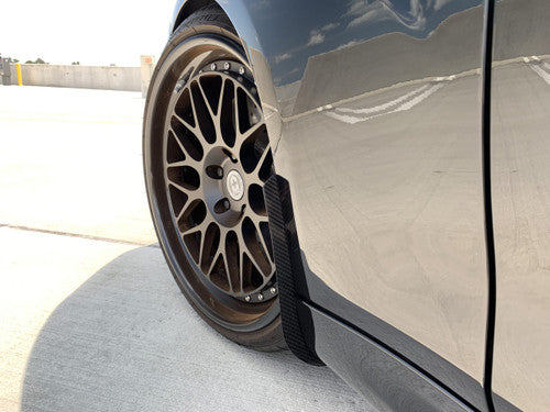 AP Design Carbon Fibre Front Arch Guards/Mud Flaps - F30 3 Series