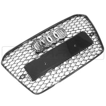 Load image into Gallery viewer, AUDI A5 S5 2013-2016 B8.5 ALL BLACK HONEYCOMB GRILLE V2
