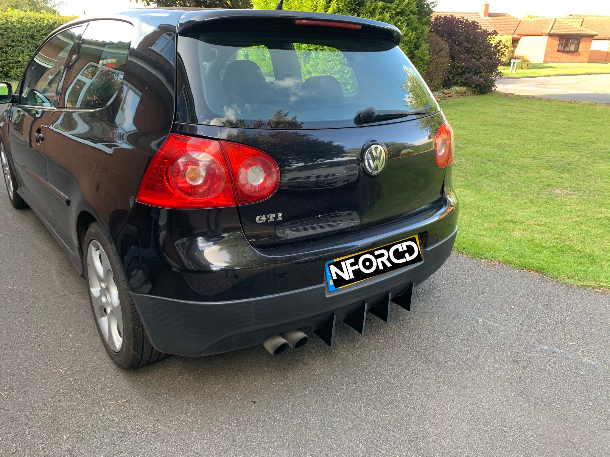 Golf gti on sale rear diffuser