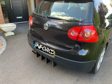 Load image into Gallery viewer, Rear Diffuser Fins for Golf MK5 GTI GTD 4 fins Larger Option
