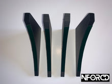 Load image into Gallery viewer, Rear Diffuser Fins for Golf MK5 GTI GTD 4 fins Larger Option
