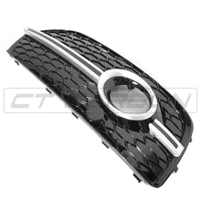 Load image into Gallery viewer, AUDI Q5 SQ5 2013-2015 BLACK/SILVER FOG LIGHT SURROUND
