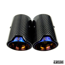 Load image into Gallery viewer, BMW M Performance Exhaust Tips Blue
