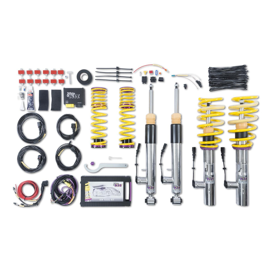 KW Audi 8V RS3 35mm Front 25mm Rear DDC Coilover Kit