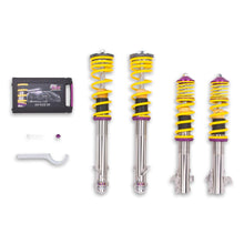 Load image into Gallery viewer, KW V1 Variant 1 Coilover Kit for BMW 4 Series F33 Convertible xDrive AWD (2013+) - EDC Delete/Deactivation Included - Inox-Line Stainless - Fits 428i/430i/435i/440i xDrive &amp; 435d xDrive
