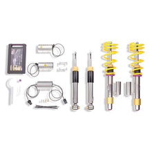 Load image into Gallery viewer, KW Variant 3 (V3) Adjustable Coilover Kit for BMW E61 M5 Touring (2004-2010) - Height Adjustable, Rebound &amp; Compression Damping, Inox-Line Stainless - PN 3522000X/3522000Y
