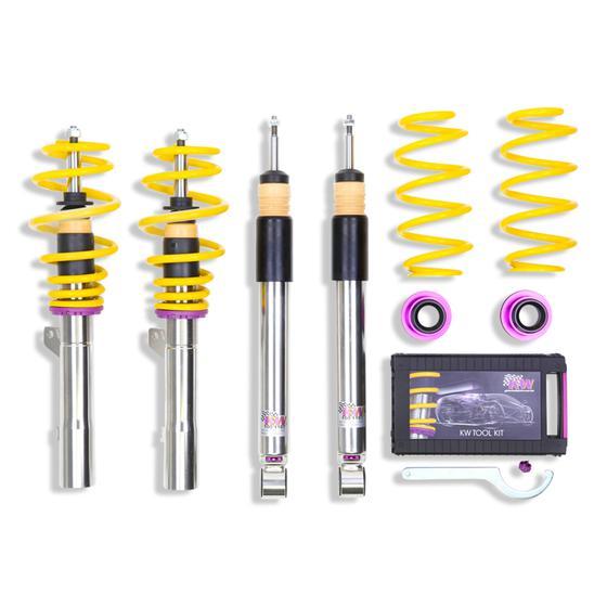 KW Variant 3 (V3) Coilovers for BMW M3 E93 Convertible (2006-2013) | Inox-Line Stainless | Height, Rebound & Compression Adjustable | EDC Delete Optional