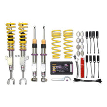 Load image into Gallery viewer, KW Street Comfort Coilover Kit for BMW F10 5 Series, F06 6 Series Gran Coupe, F01-F04 7 Series - EDC Delete Included - Height &amp; Rebound Adjustable - Inox-Line - Part 18020090 (535i 550i 640i 650i 730i 740i 750i)
