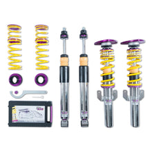 Load image into Gallery viewer, KW Clubsport 2-Way Coilover Kit for BMW F20 F21 F30 F32 (1/3/4 Series) - Height, Rebound &amp; Compression Adjustable - Fits M135i M140i 335i 340i 435i 440i - Inox-Line Stainless - Part No. 352208AX/AY
