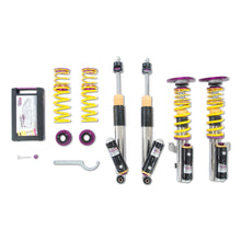 Load image into Gallery viewer, KW Clubsport 2-Way Coilover Kit for BMW F20 F21 F30 F32 (1/3/4 Series) - Height, Rebound &amp; Compression Adjustable - Fits M135i M140i 335i 340i 435i 440i - Inox-Line Stainless - Part No. 352208AX/AY
