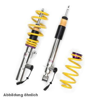 KW DDC ECU Coilover Kit for BMW M3 E90/E92 (2007-2013) - Adaptive Electronic Coilovers, Height Adjustable Suspension - iSuspension Dynamic Damping Control - Comfort/Sport/Sport+ - App-Ready