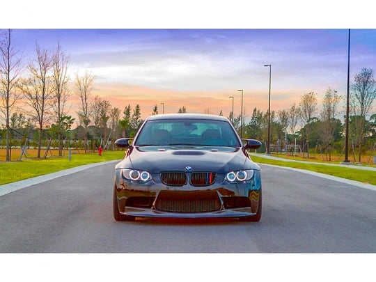LUX BMW E82 E89 E90 E92 H8 V6 ADJUSTABLE WHITE ANGEL EYES