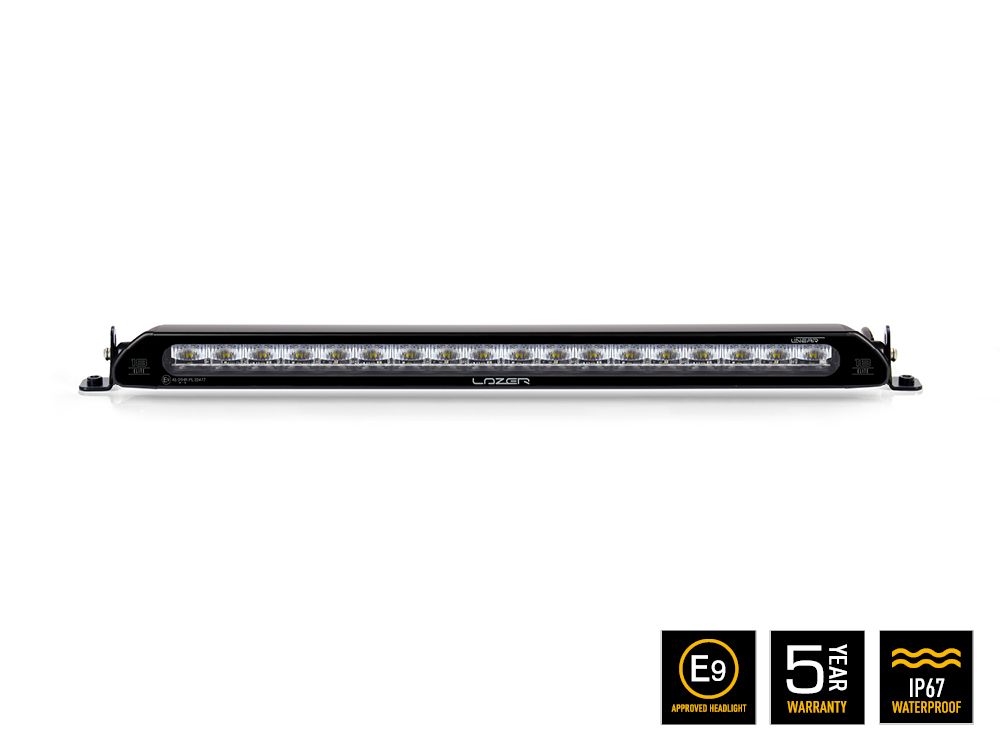 Lazer Lamps Linear-18 Elite LED Light Bar – 12,150 lm 5000K – Low Profile 40mm Slimline 532mm – Universal Auxiliary High Beam – ECE R112 Road Legal – 12/24V