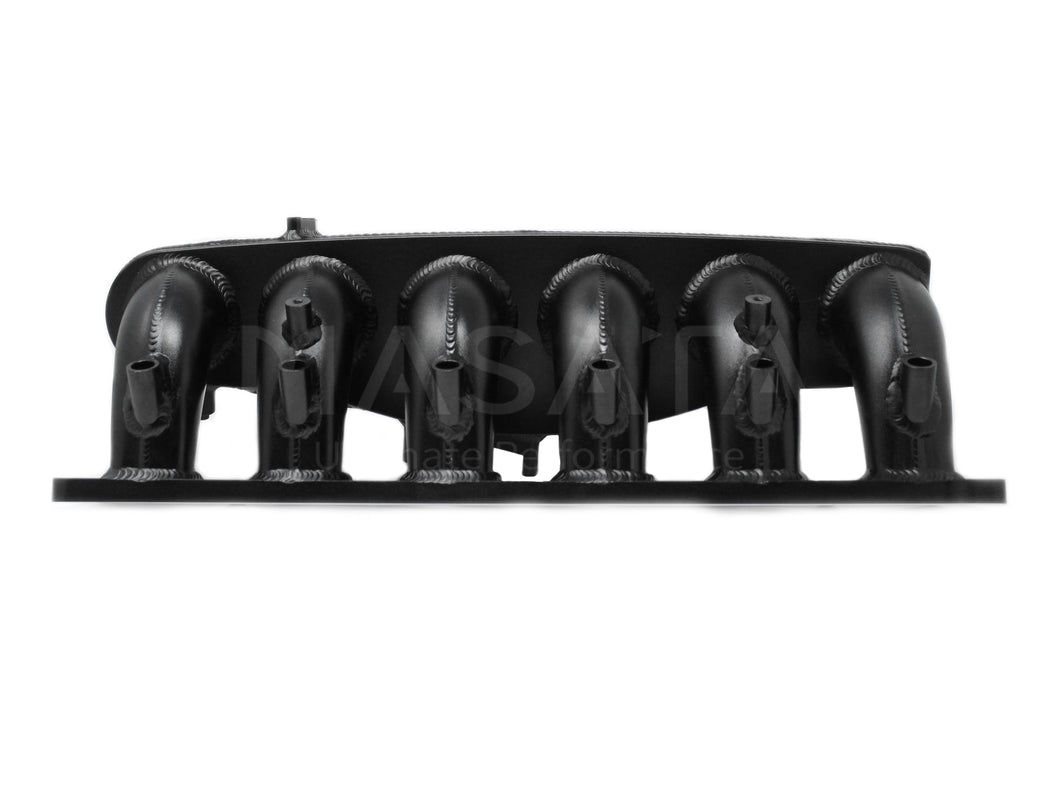 Masata Aluminium Intake Manifold for BMW N54/N55 – Port Injection Ready – Fits E82 1M, 135i; E90/E91/E92/E93 335i; E60/E61 535i – Optional 750cc Injectors & Fuel Line