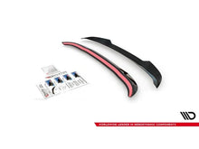 Load image into Gallery viewer, Maxton Design BMW X7 (G07) M Sport Rear Roof Spoiler Cap 2018+ (Fits 30d xDrive, 40i xDrive, 50i xDrive, M50d, M50i) - Gloss Black, Carbon Look, Textured
