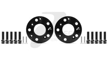 Load image into Gallery viewer, Perfco Performance Hubcentric Wheel Spacers for Mercedes-Benz SLK (R172) 2011-2020, 5x112 PCD, 66.5mm CB, Black Anodised Billet Aluminium, Pair with Extended Bolts, Made in Italy
