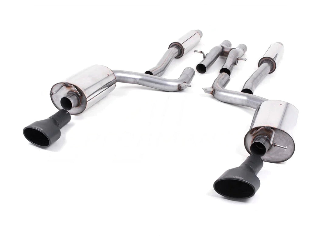 MillTek Audi C6 RS6 Resonated Cat-Back Exhaust
