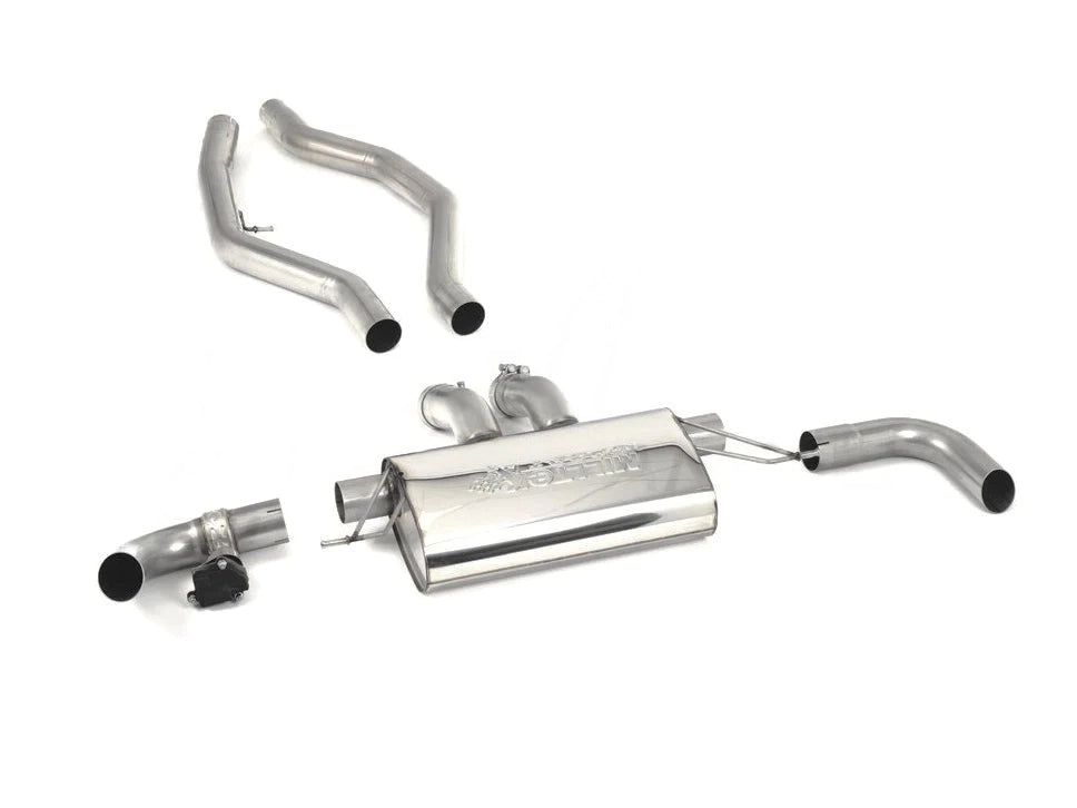 Milltek Sport Cat-Back Exhaust System for BMW G20 M340i xDrive (B58, 2019+) with OPF/GPF Bypass – Quad Polished or Ceramic Black Tips