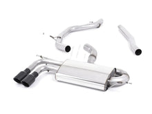 Load image into Gallery viewer, Milltek Sport DPF-Back Exhaust System - Volkswagen Golf Mk6 GTD 2.0 TDI, Audi A3 8P 2.0 TDI, VW Scirocco 2.0 TDI - Non-Resonated, Twin Exit Tips (Black/Polished/Titanium) - 2.75in - SSXAU566

