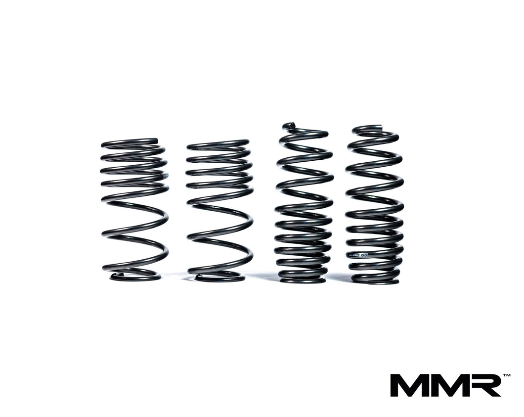 MMR Performance Lowering Springs Kit for BMW M3 F80 (2014–2019) | 25mm Front / 10mm Rear Drop | Adaptive M Compatible | Sport Coil Springs S55