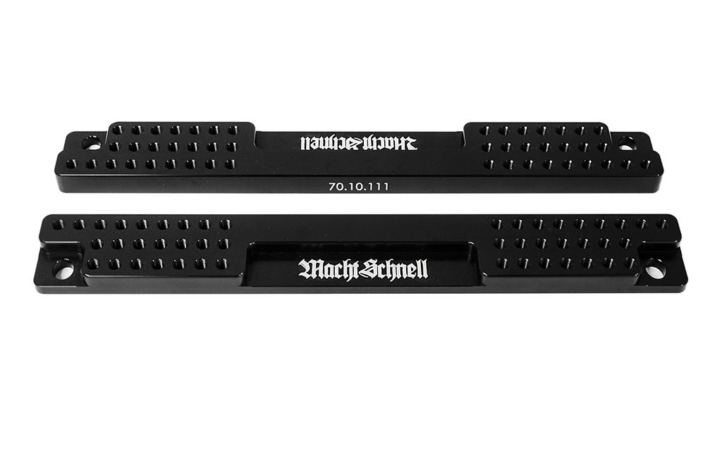 Macht Schnell Competition Liteweight Floor Mounts for BMW Racing Seats - E85/E86 Z4M, E90/E92 M3, F80 M3, F82 M4 - Recaro/Bucket Seat & Slider Compatible
