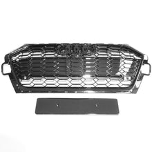 Load image into Gallery viewer, AUDI A4 S4 B9 2020+ ALL BLACK HONEYCOMB GRILLE
