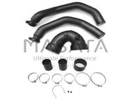 Masata Aluminium Charge Pipe & J-Pipe Kit for BMW S55 | M2 Competition/CS F87, M3 F80, M4 F82 F83 | Turbo to Intercooler Pipe Upgrade | MST0010