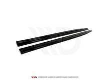 Load image into Gallery viewer, Maxton Design BMW 1 Series F20 F21 Pre-LCI M-Power Side Skirt Diffusers / Splitters / Extensions - 114i 116i 120i 125i - Gloss Black, Textured Black or Carbon Look

