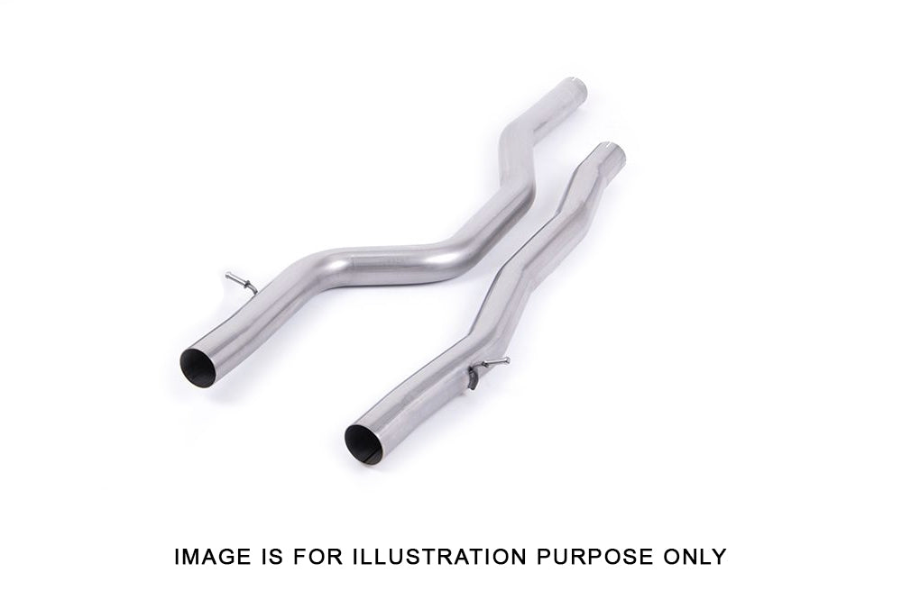 Milltek Equal Length Centre/Midpipe Upgrade Kit for Existing Milltek Non-OPF Cat-Back - BMW M3/M4 F80 F82 F83 (2014-2018) Saloon/Coupe/Convertible - 3.00in 76.2mm - SSXBM1145