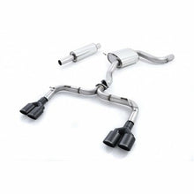 Load image into Gallery viewer, Milltek Valved Cat-Back Exhaust for Volkswagen Golf R Mk7.5 Estate (Variant) 2.0 TSI 310PS 2018+ Non-OPF/Non-GPF | EC Approved Resonated or Non-Resonated | Quad Oval Tips (Cerakote Black or Polished) | 3in/76mm
