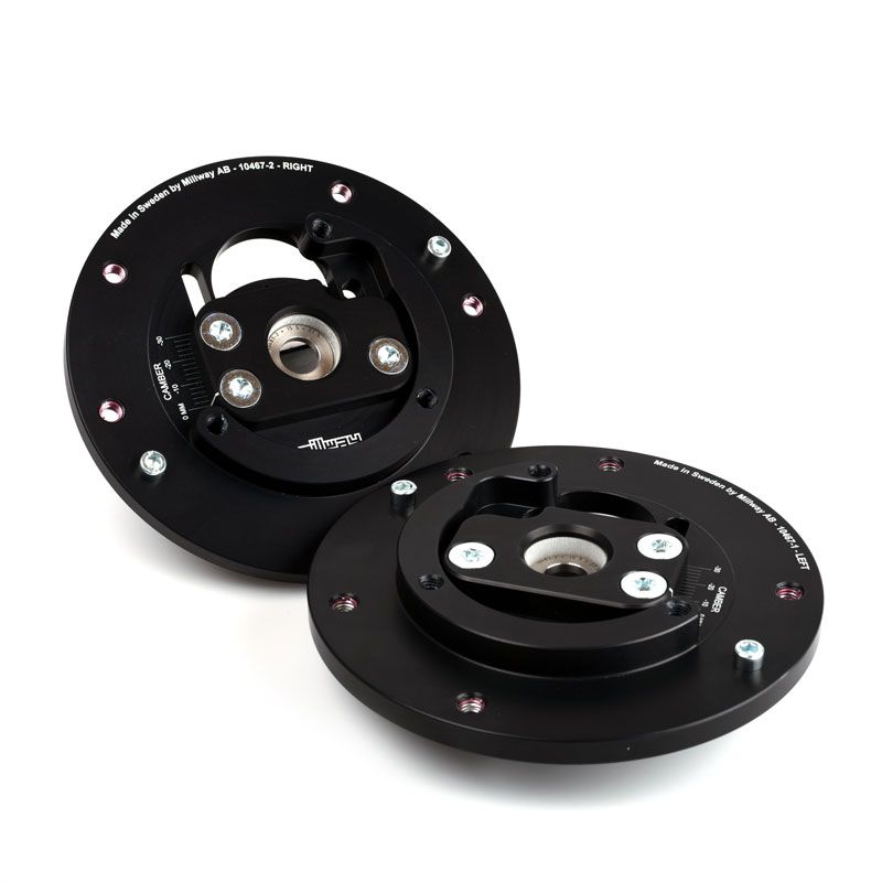 Millway Motorsport BMW F80 F82 F87 Street Adjustable Front Camber Plates (Inc. M2 Competition, M3 & M4)